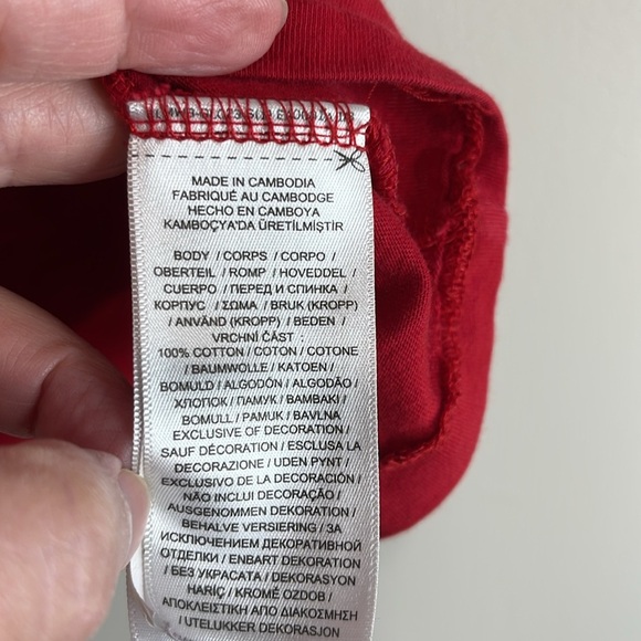 Polo Ralph Lauren Red T-Shirt Embroidered Logo Short Sleeve Crewneck XL *As Is* - Picture 9 of 14